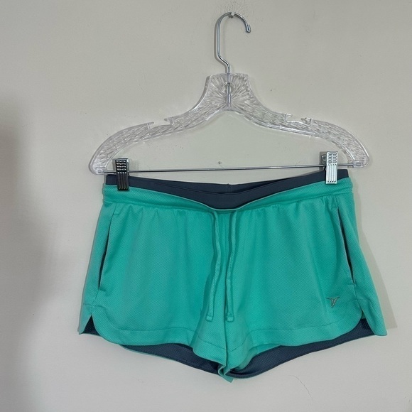 Old Navy  size small athletic running shorts  Green with gray accent - Picture 1 of 11